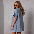 Casual Fashion Short Sleeve Loose Dress