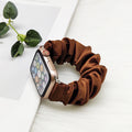 Amazon Crystal Satin Plain Band Large Cord Hair Tie Fits Apple iWatch Apple Watch Band