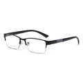 Progressive Photochromic Reading Glasses Men Half-Rim Browline Frame Smart Capable Change Focus Distance Near Reading Glasses Overseas Trendy Style Reading Glasses