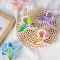 The most popular summer grabber clip 2026 new shark clip multi-color electroplated gold edge fashion simple high-end streamer