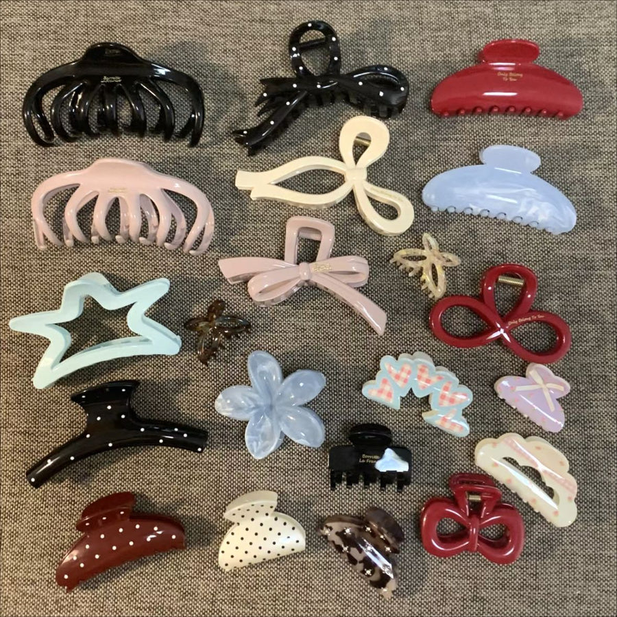 Korean Minimalist Everyday Hair Claw Clip - view 2
