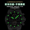 POEDAGAR Brand Mechanical Watch New Multifunction Month Mutual Fly Wheel Mens Watch Live Export Bestseller Watch