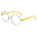 Kids Glasses Korean Fashionable Anti-Blue Coated Glasses Silicone Kids Online Class Protective Plano Bulk Discount