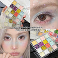 Kapell 25-Color Mermaid Glitter Eyeshadow - Sparkling, Long-Wear Shades