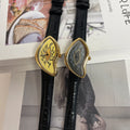 Y2K Year Unique-Shaped Twisted Crash Creative Personality Watch Unisex Fashionable Trendy Premium Niche Watch
