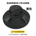 solar fan hat square outdoor camouflage big brim hat uv protection sunshade mountaineering hat