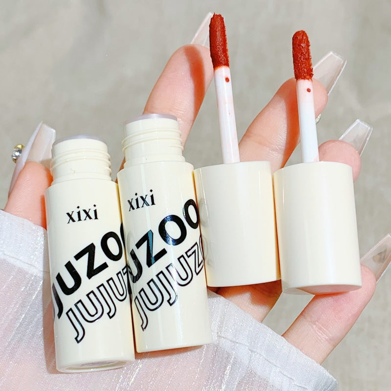 xixi mousse smooth color lip mud matte matte velvet whitening lip gloss for students affordable not