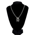 2025 New Butterfly OT Clasp Necklace Women Sweet Cool Clavicle Chain Retro Hip-Hop Minimal Necklace N6350