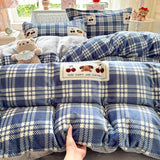 Blue Plaid Story