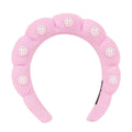 EU/US Import Sponge High Crown Twist Headband Hand Wrist Strap Wool Scarf Fleece Cloud Head Headband Women Face Wash Head Clasp Hair Accessory