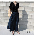 Summer Casual Fashion Wide Leg Pants + Pants