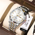 Swiss Brand Mens Watch Luxury Waterproof Pair Date New Quartz Watch Live Export Bestseller Drop Ship