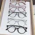 Light-Changing Prescription Glasses With Rx Retro Blue-Light Glasses Men Versatile Bare Face Plano Women Prescription Sunglasses