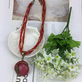 EU/US Import New Fashionable Retro Ethnic Style Bohemian Necklace Rhinestone Cat-Eye Stone Necklace Sweater Chain