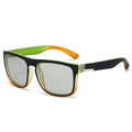 731 Sunglasses Iridescent Photochromic Night Vision Lens Sunglasses Western Outdoor Riding Elastic Paint Men Polarized Sunglasses