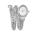 Overseas Bestseller Export Watch In Stock Supply Woven Cross Band Snake Head Bangle Watch Women Light Luxury Niche