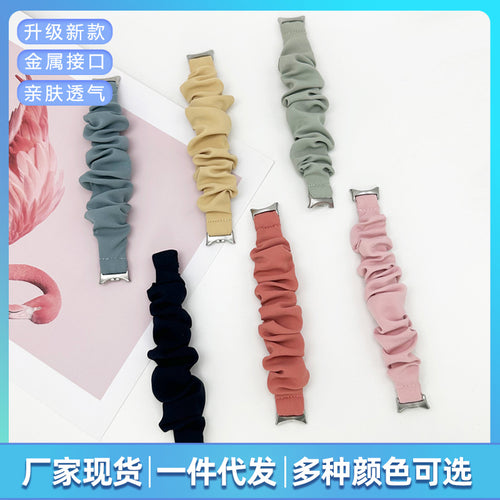 Fits Xiaomi 8 Smart Capable Bracelet Simple Solid Large Cord Hair Tie Stretch Wrist Strap Xiaomi Band Sports Style