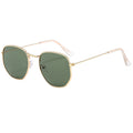 Small Square Sunglasses Ocean Lens Western Street Snap Iridescent Men Sunglasses Women Sunglasses Trendy 3548 UV-Proof