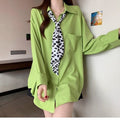 Women's Summer Casual Elegant Long Sleeve Loose Shirt 2026 | Casual Shirt - Rose Red