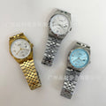 New Overseas Watch Men Rolex Home Datejust Series Lander Type Honeycomb Glow Dial Waterproof Full Steel Quartz Watch