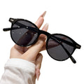 Western Round Sunglasses UV-Proof Tortoise Shell Stud Wear Jewelry Driving Sunshade Sun-Proof Women Sunglasses Premium