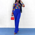 Casual Fashion High Waist Fitted Wide Leg Pants