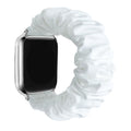 For appleiwatch Band SE45678 Third Gen Overseas Women Solid Waterproof Fabric Apple Large Cord Hair Tie Band