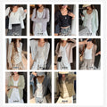 Women's Summer Casual Versatile Knit Sun-Protection Lightweight Cardigan + Jacket 202 - Black