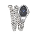 Overseas Bestseller Export Watch In Stock Supply Woven Cross Band Snake Head Bangle Watch Women Light Luxury Niche
