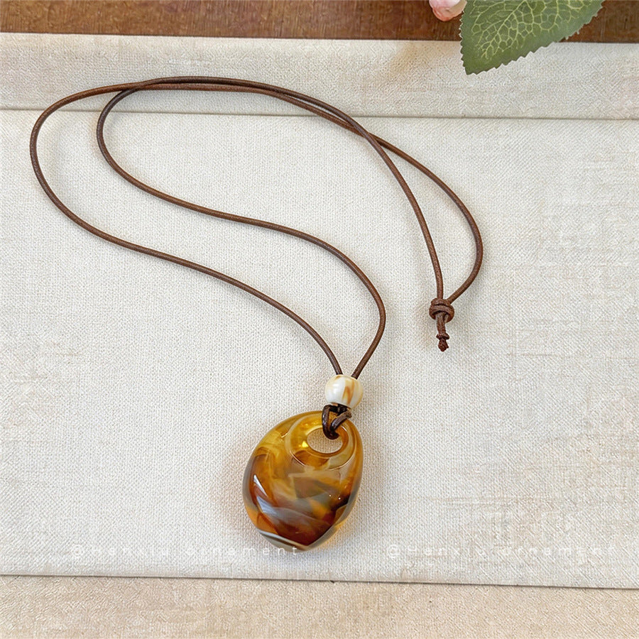 Bohemian Heart Pendant Necklace - view 4
