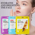 KORMESIC全英文维C面膜facial mask片装补水贴肤跨境外贸厂家批发