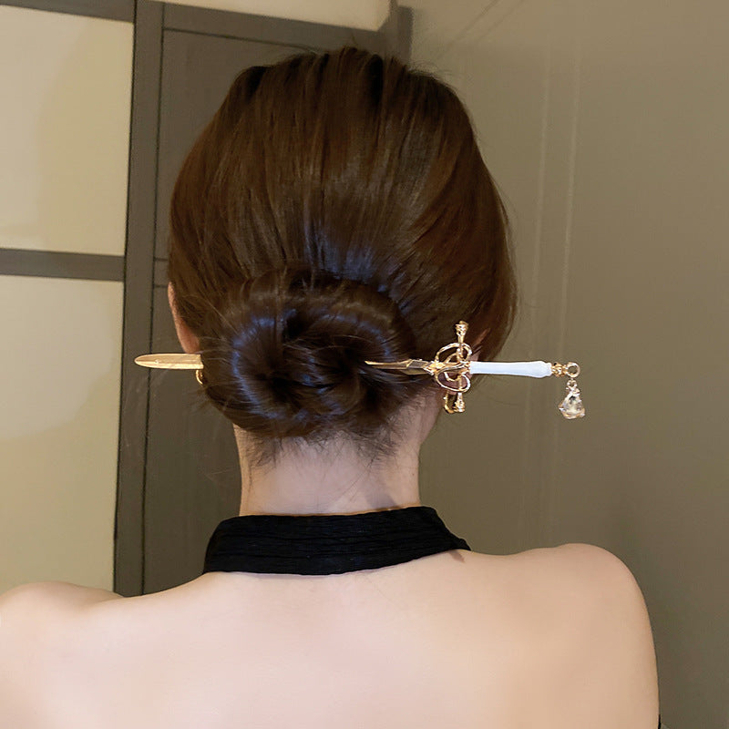 Butterfly Acetate Hair Stick - view 8
