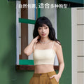 夏季花边无痕星点带罩杯抹胸蕾丝网纱高级感少女精致吊带内衣