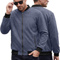 european and american ebay men's spring and autumn suede bomber jacket foreign trade motorcycle jack