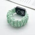 For appleiwatch Band SE45678 Third Gen Overseas Women Solid Waterproof Fabric Apple Large Cord Hair Tie Band