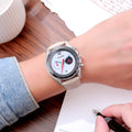 New Watch Men Niche Trendy Large Dial Glow Date Multifunction Stylish Couples Waterproof Quartz Watch