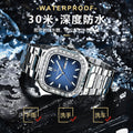 Swiss Brand Luxury New Pair Date Mens Watch Rhinestone Style Watch Live Export Bestseller Drop Ship