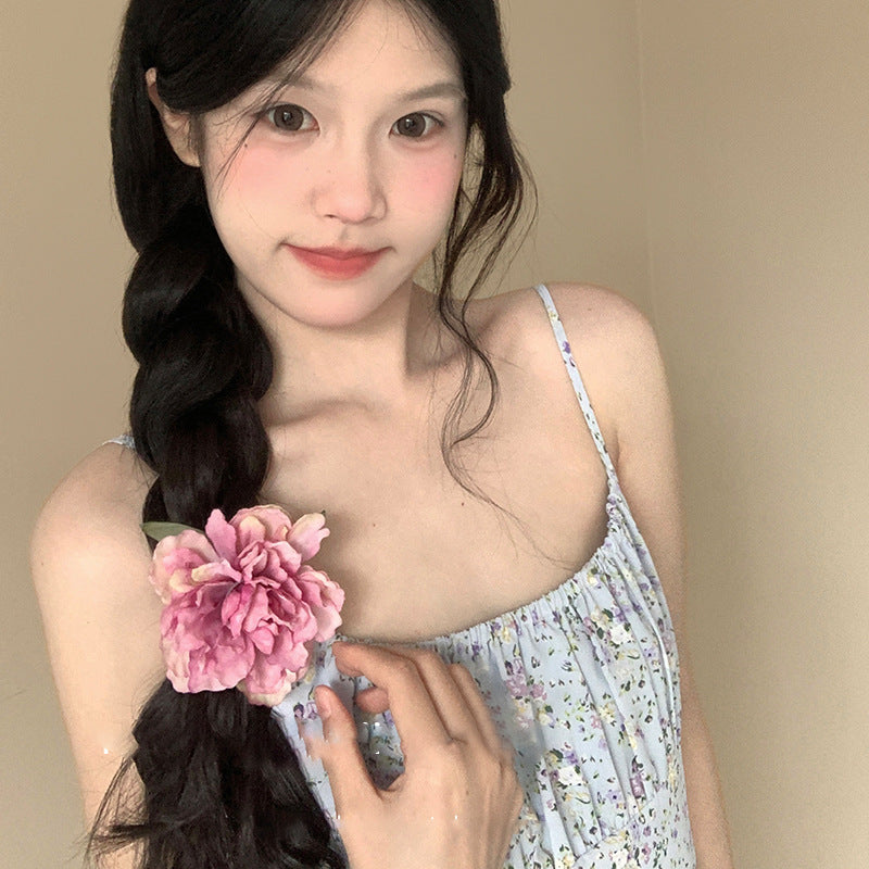 Realistic Floral Side Hair Clip - view 7