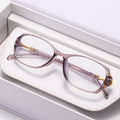 Anti-Blue-Light Reading Glasses Fashionable Korean Ultra-Light Anti-Blue Plano Photochromic No Rx Factory Wholesale Reading Glasses