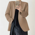 Women's Fall Office Korean Blazer 2026 - Black