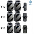 New F12F16 wireless lavalier microphone three-in-one outdoor live shooting radio noise reduction lavalier microphone