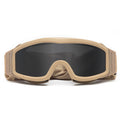 ESS Bulletproof Tactical Military Desert Goggles - Wind Protection