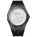 Export Overseas Fashionable Simple Mens Watch Arabian Letter Premium Waterproof Sports Alloy Watch Wholesale