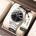 Swiss Brand Luxury Ladies Watch Waterproof Fashionable Pair Date Quartz Watch Live Export Bestseller Drop Ship