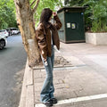 Women's Fall Jacket 2026 | Trendy Jacket - Coffee