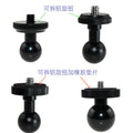 Photographic equipment bracket camera accessories weird magic arm 1315172025mm universal double ball head 1/4 screw
