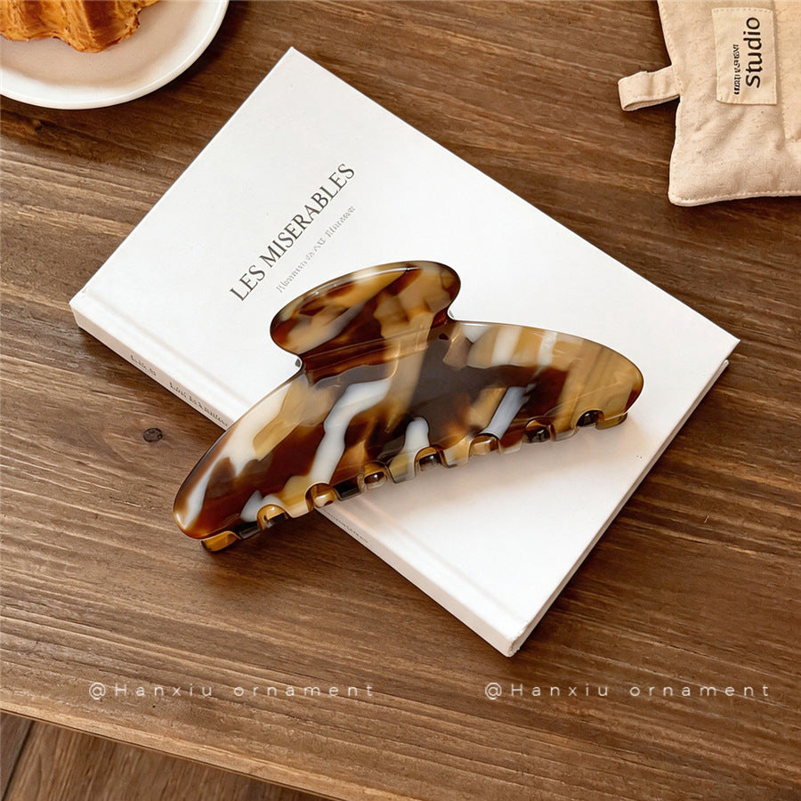 Acrylic Letter Hair Claw Clip - view 4