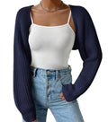 Women's Relaxed Knit Long Sleeve Cardigan 2026 | Layered Cardigan - White