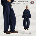 ARTIE Men's Fall/Winter Curved Leg Drawstring Fleece-Lined Thermal Sweatpants - Warmth