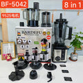 4L 8-in-1 Blender - Large Capacity Stainless Steel, Grind & Juice